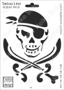 Schablone-Stencil A5 207-168 Säbel Pirat